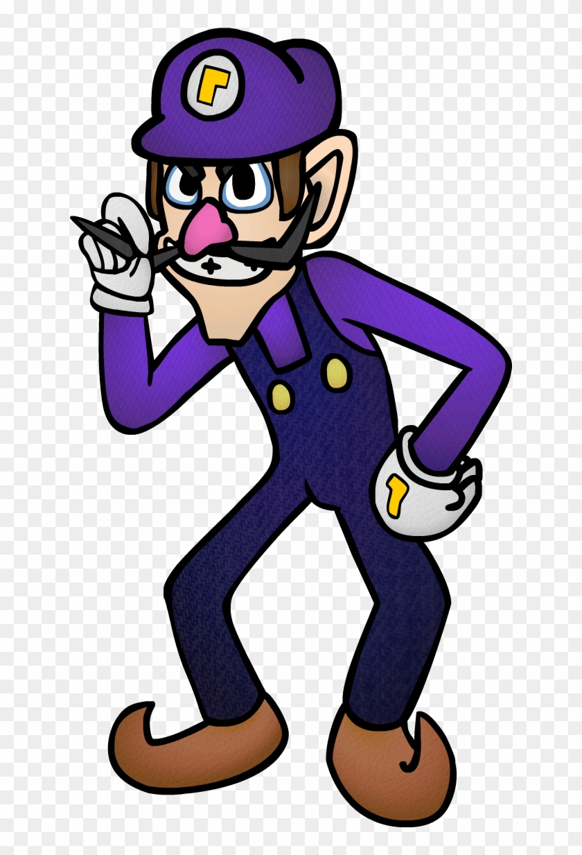 Waluigi Hat Png - Brawl Minus Waluigi Clipart