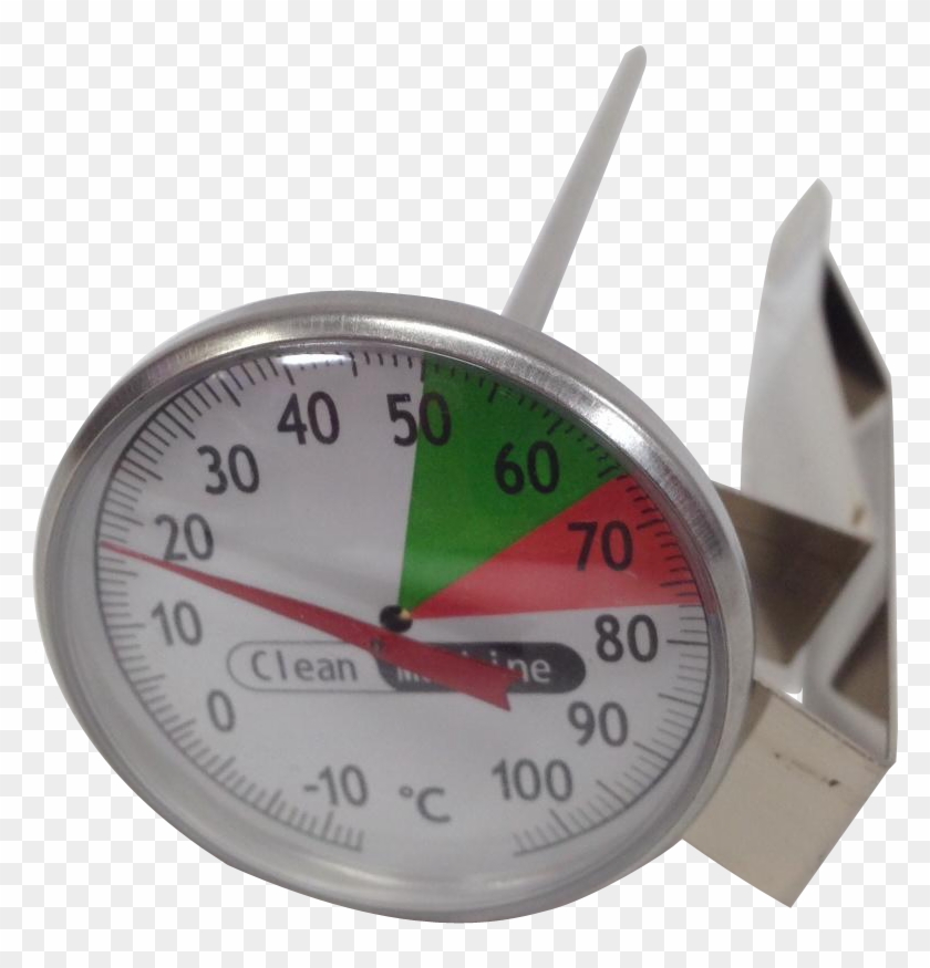 Thermometer With Clip - Gauge - Png Download #986821