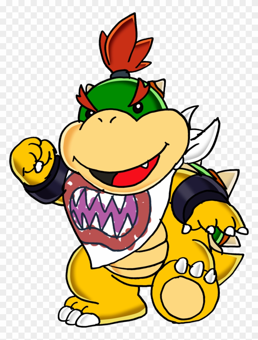 Fireball Clipart Bowser - Bowser Cartoon - Png Download #986895