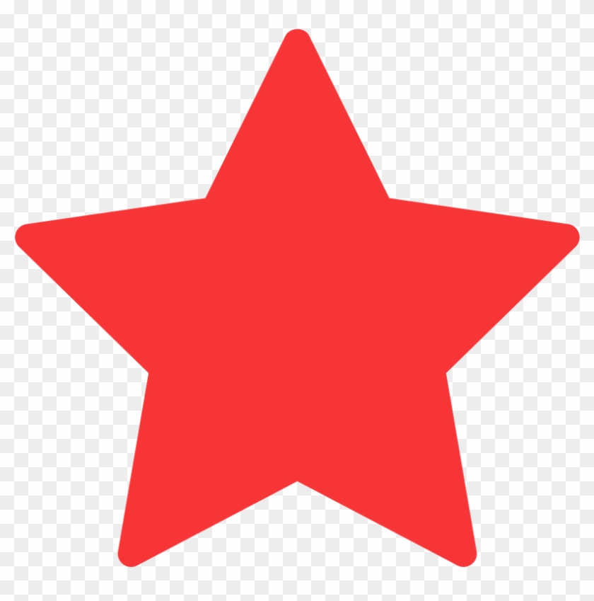 Redstar - Clipart Blue Star Transparent Background - Png Download #987090