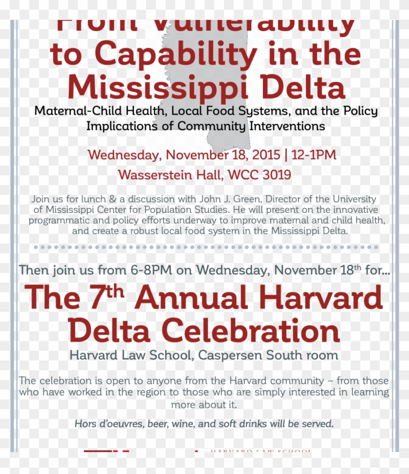 7th Delta Celebration V3 - Poster Clipart #987113