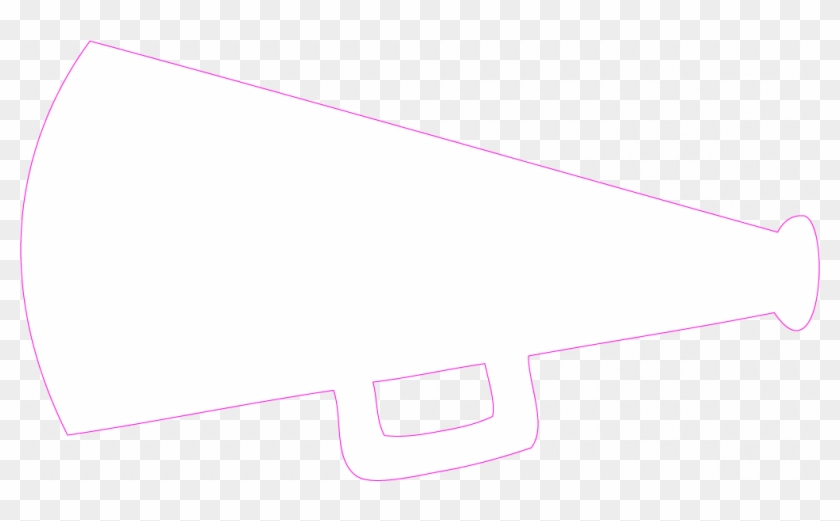 Cheer Megaphone Clipart Black And White - Graphics - Png Download