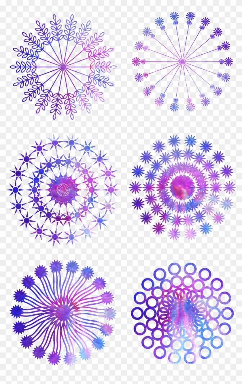 Spiral Gradient Pattern Element Png And Psd Clipart