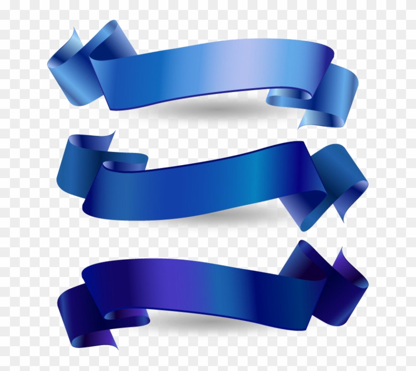 Blue Ribbon Png Free Download - Blue Ribbon Vector Free Download Clipart #988128