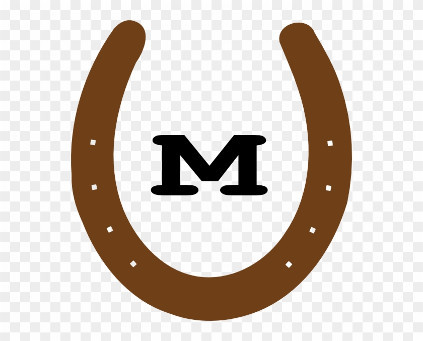 Png Royalty Free Stock Brown Horseshoe Clipart - Horse Shoe Brown Transparent Png #988216