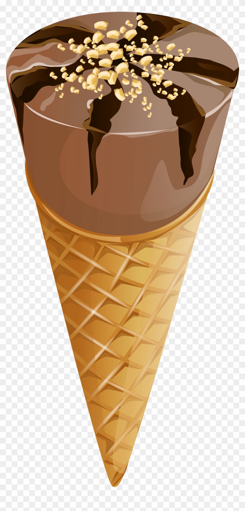 Chocolate Ice Cream Transparent Png Clip Art Image - Clip Art #988339