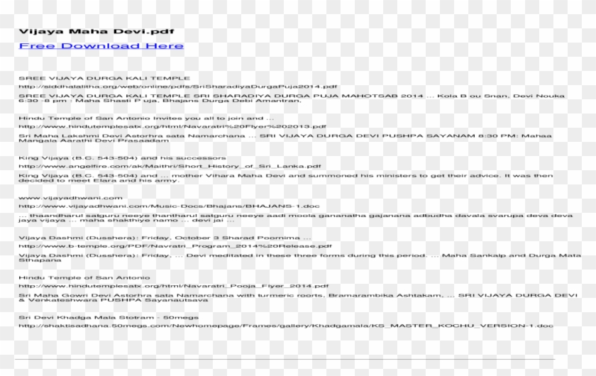 Sree Vijaya Durga Kali Temple - Dental Office Manager Accomplishments Clipart