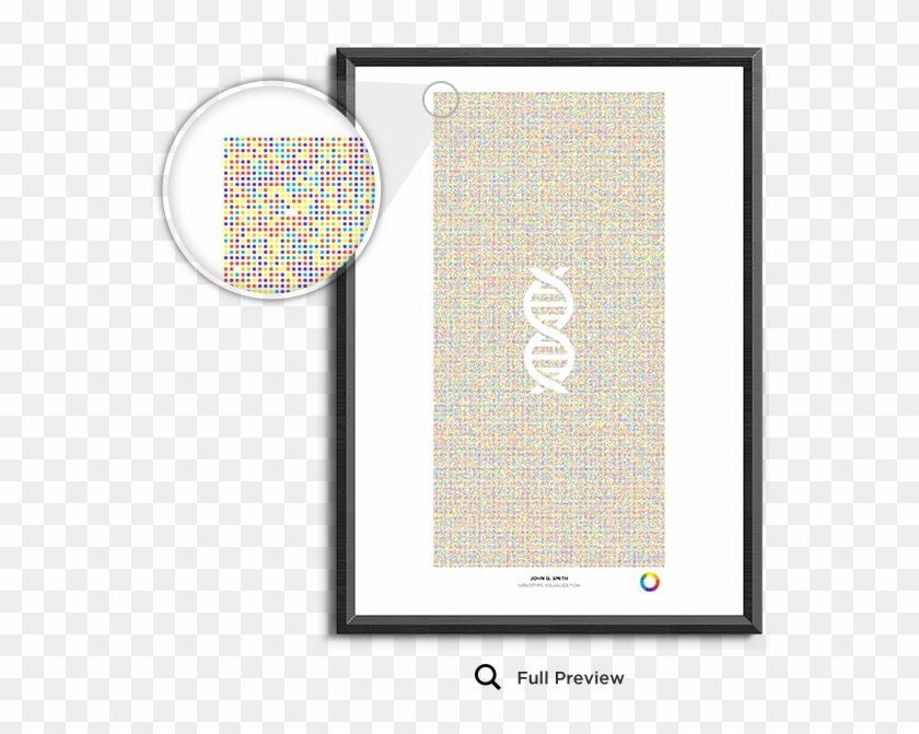 Artful Dna Your Personal Genome As Art - Circle Clipart #988967