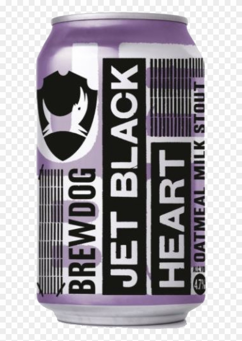 Brewdog Jet Black Heart 33cl Can - Caffeinated Drink Clipart