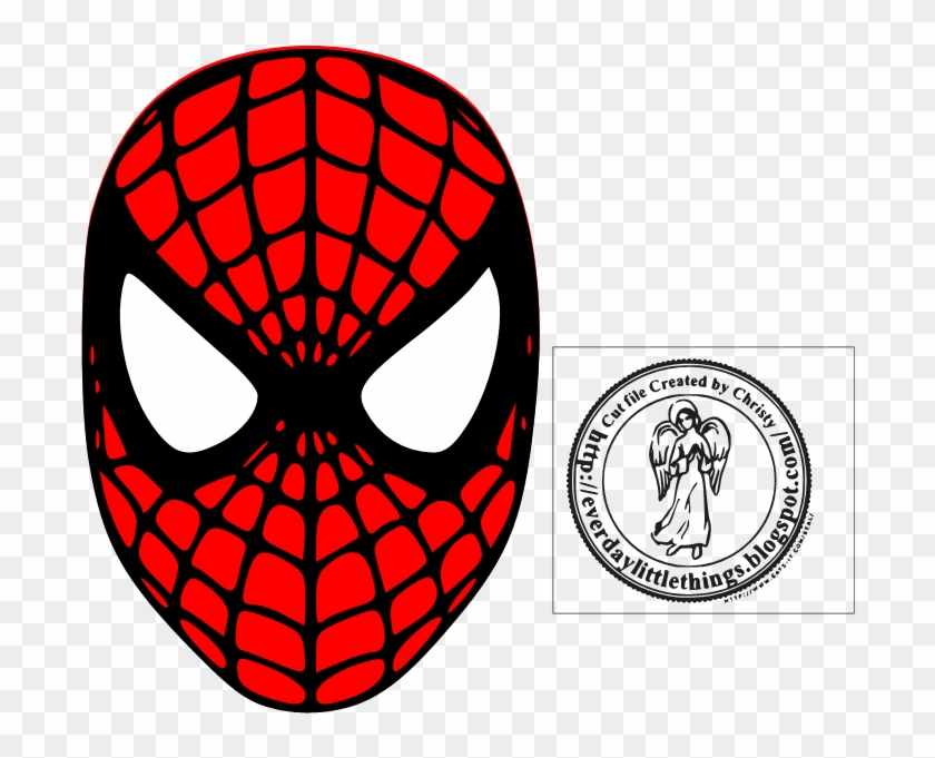 Every Day Little Things - Spiderman Face Vector Clipart #989377