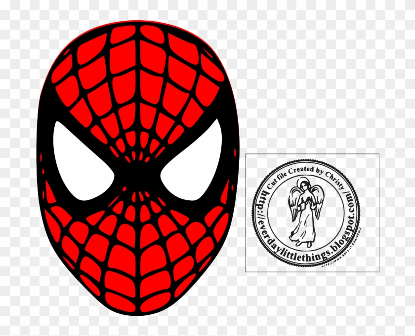 Every Day Little Things - Spiderman Face Vector Clipart