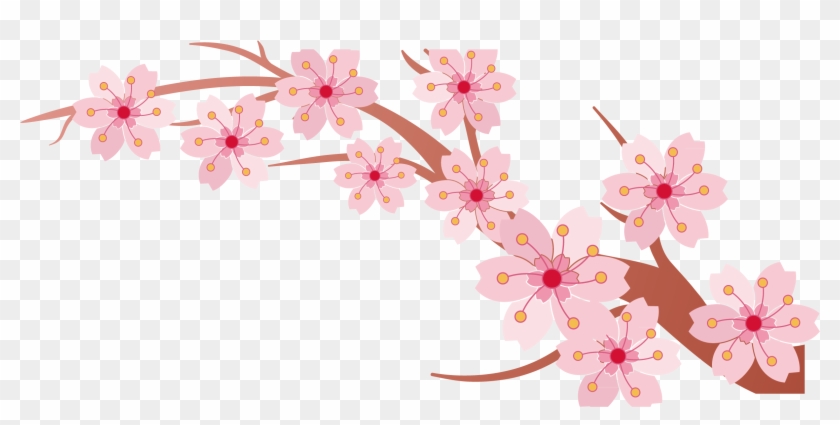 2925 X 2365 17 0 - Tree Clipart Cherry Blossom Banner - Png Download