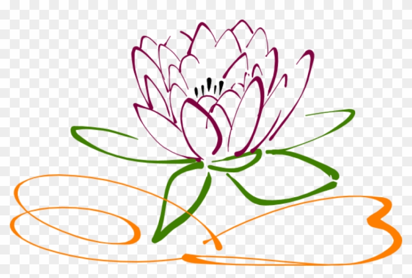 Free Png Download Lotus Flower Vector Png Images Background - Logo Lotus Flower Png Clipart