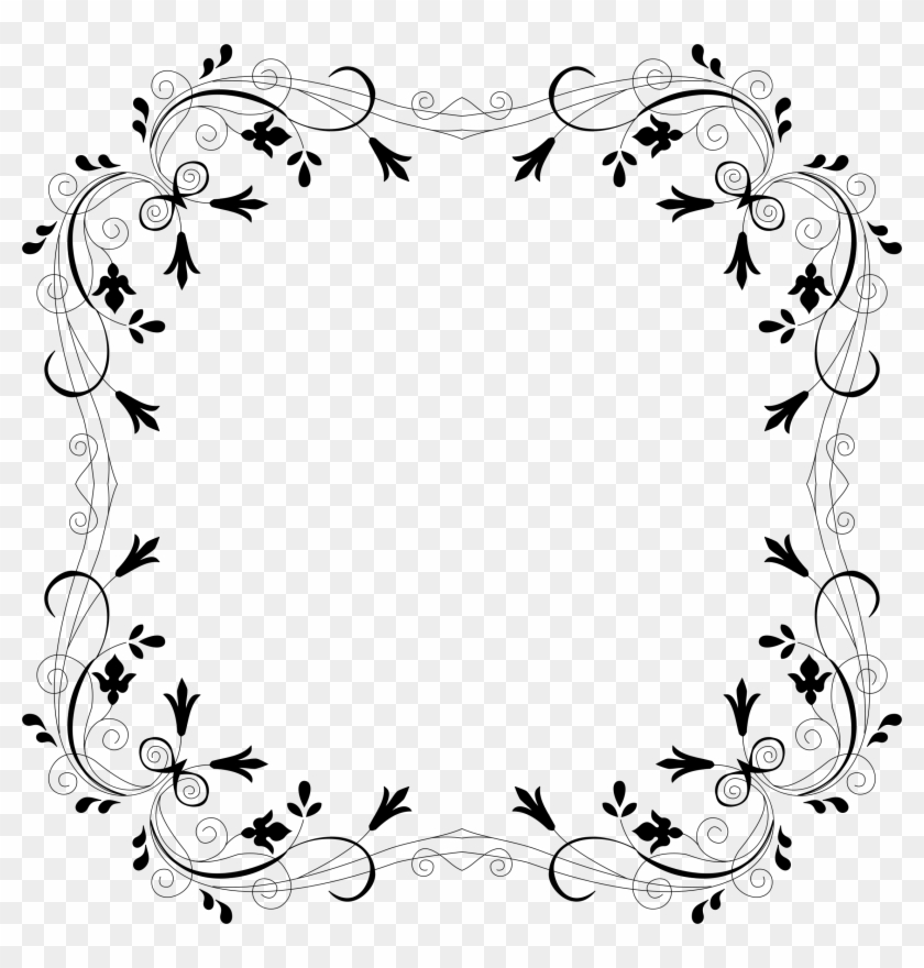 This Free Icons Png Design Of Cyberscooty Floral Border Clipart