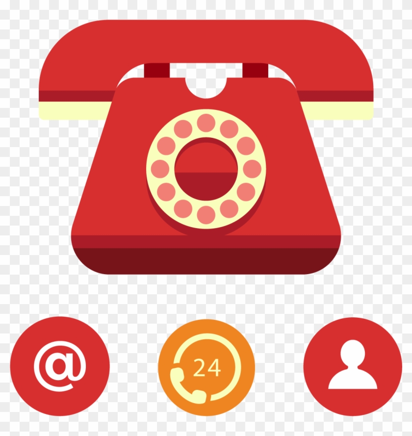 Telephone Clipart - Contact Rate - Png Download