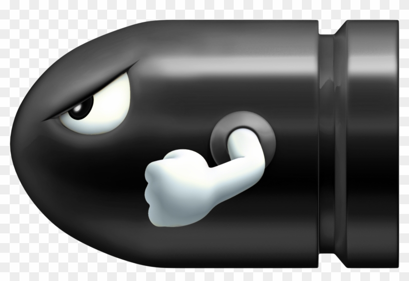 Bullets Clipart Paper Png - Super Mario Bullet Png Transparent Png #990421
