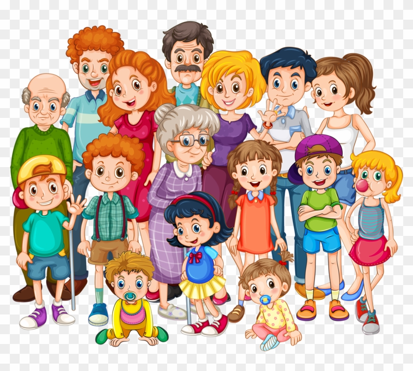 Family Clipart 19qos6ln150403 Otros Pinterest Family - Family Clipart - Png Download #990596
