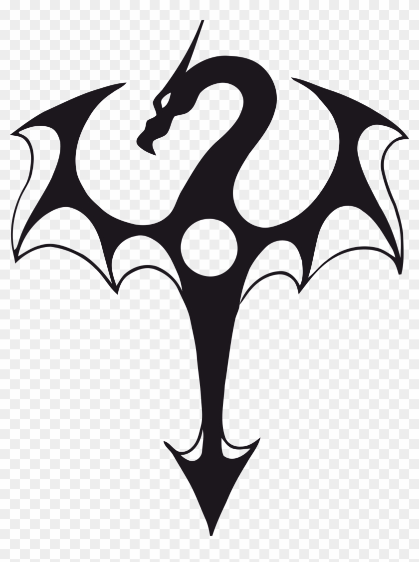 Clip Free Stock Dragon Big Image Png - Tribal Dessin Dragon Transparent Png