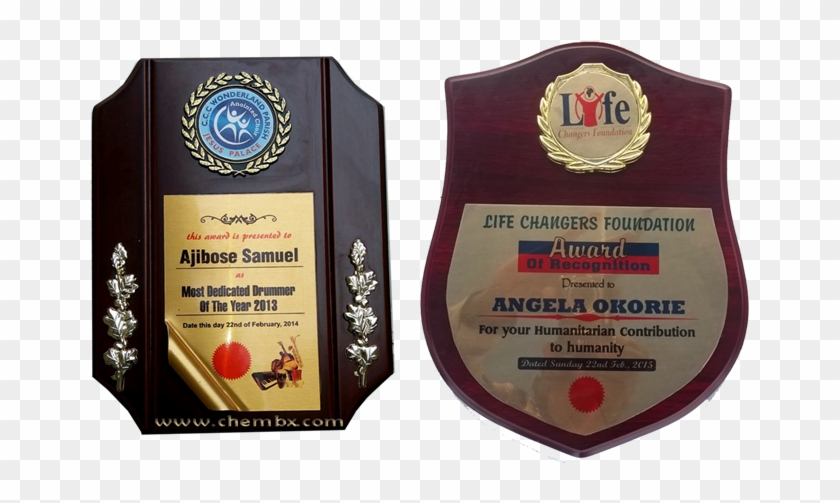 Expert In Producing Wood Award Plaque For Recognition - Award Plaques In Nigeria Clipart