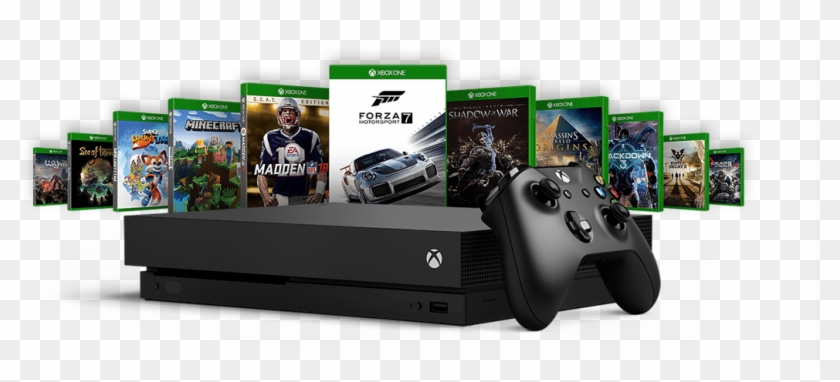 1200 X 421 11 - Xbox One X Png No Background Clipart #991056