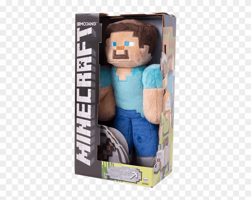 minecraft steve plush toy