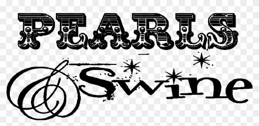 File - Pearls&swinelogo - Alice & Trixie Clipart
