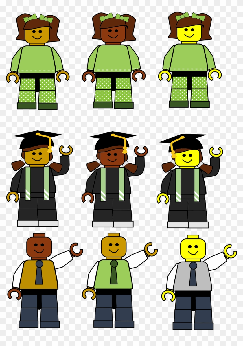 This Free Icons Png Design Of Multi Cultural Lego Figures Clipart #992017