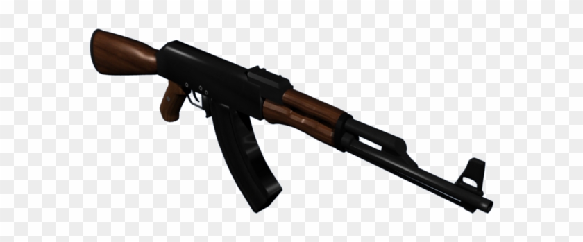 Ak 47 Png - Firearm Clipart