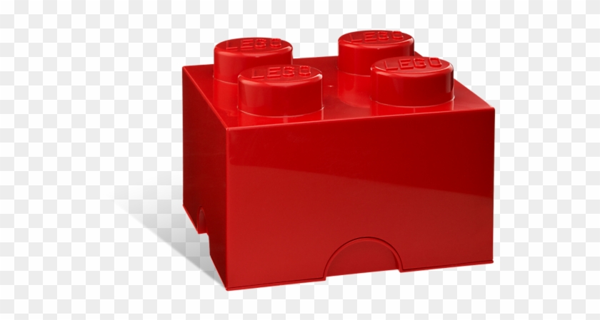 Lego Storage Brick - Red Lego Brick Png Clipart