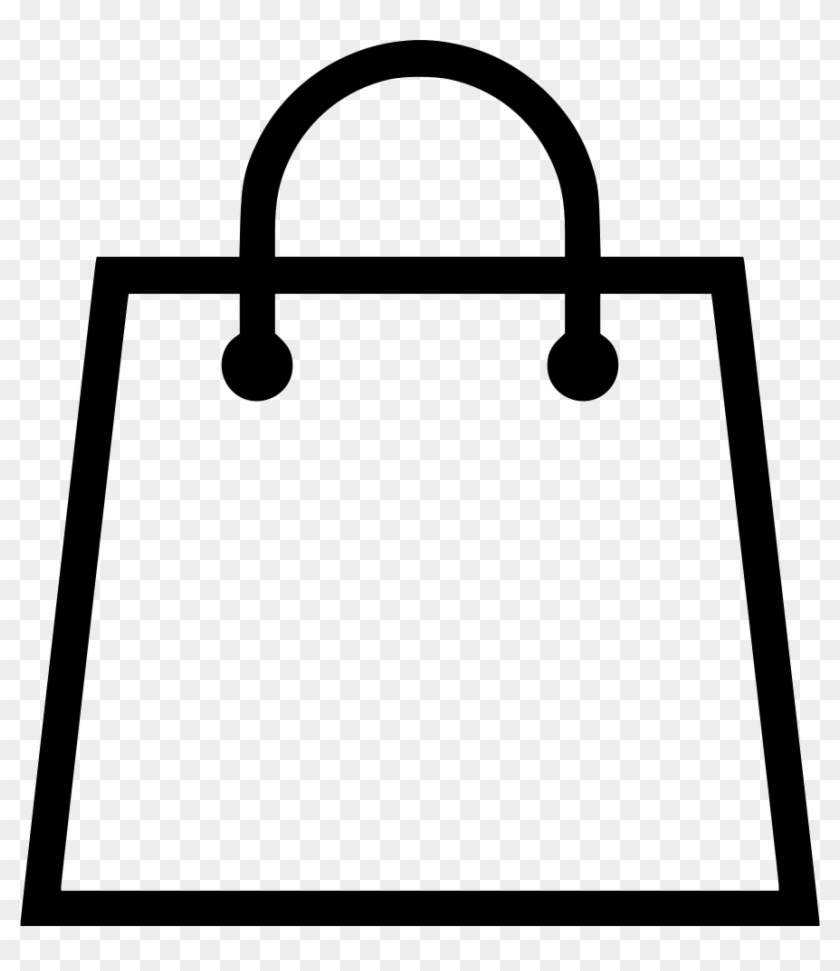 Png File Svg Pluspng - Shopping Bag Icon .png Clipart #992836
