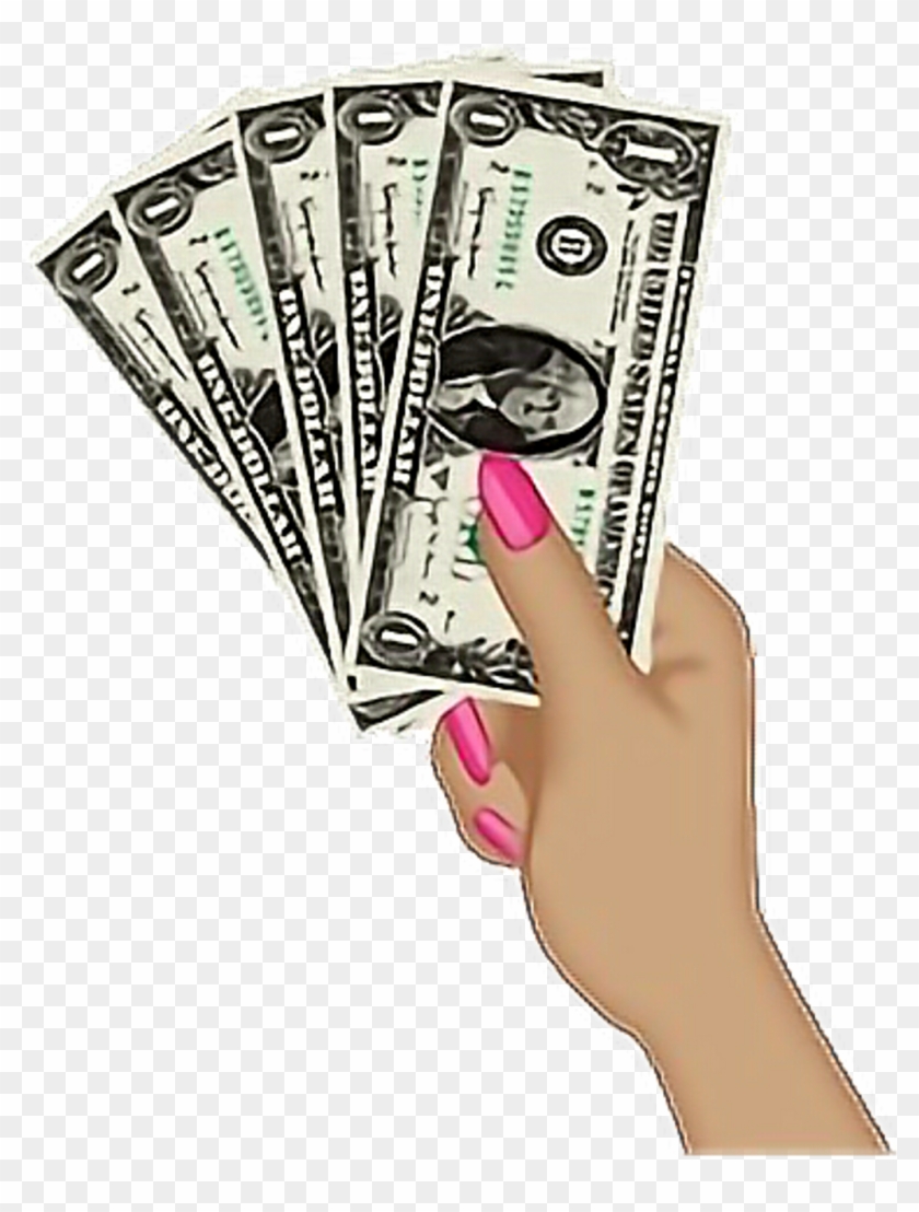 Money Sticker - Transparent Money Clipart