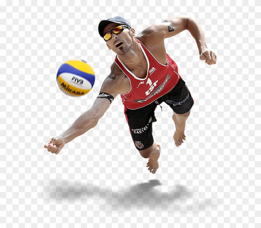 Volleyball Png - Beach Volleyball Player Png Clipart #993277