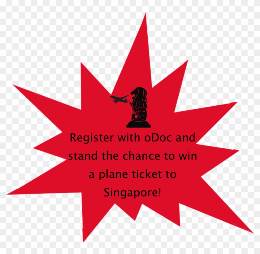 Odoc Singapore Pow - Comic Book Background Png Clipart