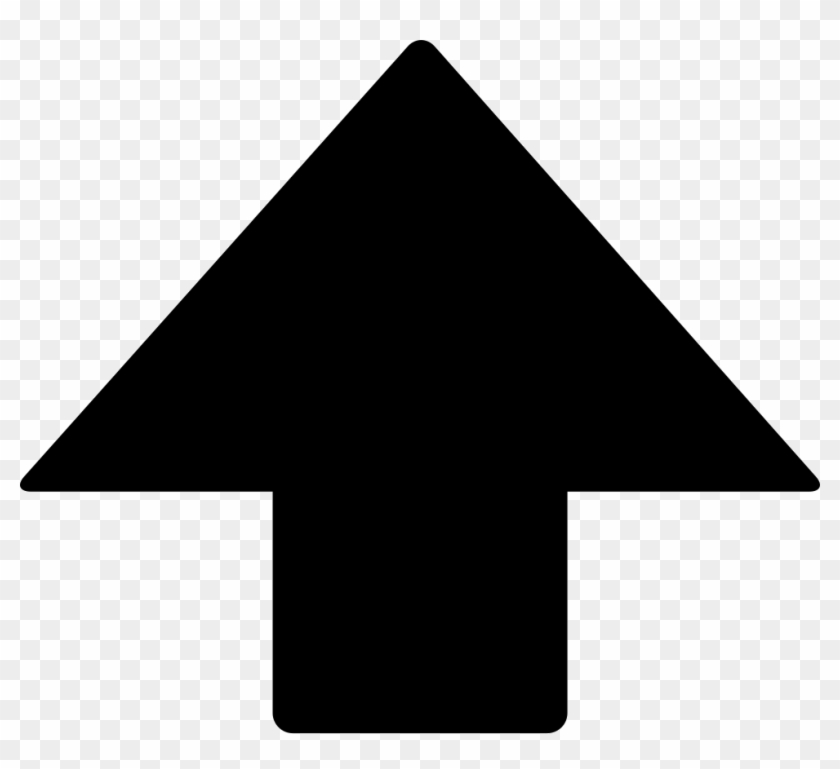 Black Arrow Pointing Up Comments - Arrow Pointing Upwards Clipart
