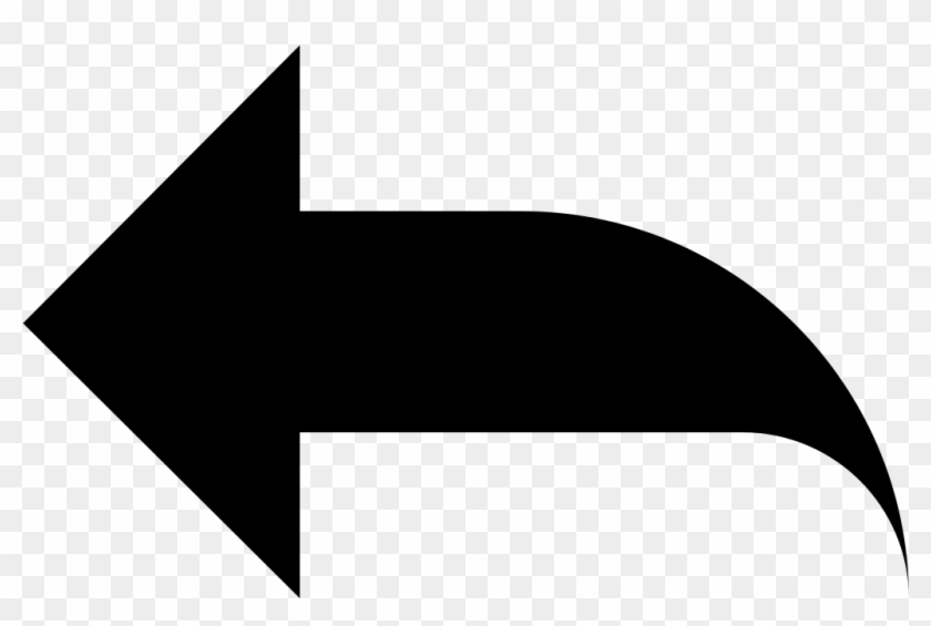 Simpleicons Interface Undo Black Arrow Pointing To - Tanda Panah Kanan Kiri Clipart