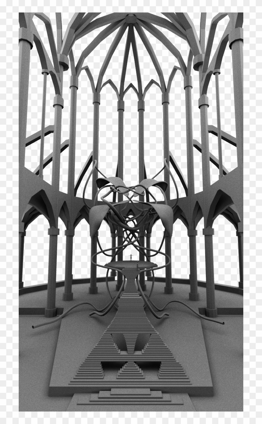 Stair Is Done, Tweaks On Throne Platform - Arch Clipart