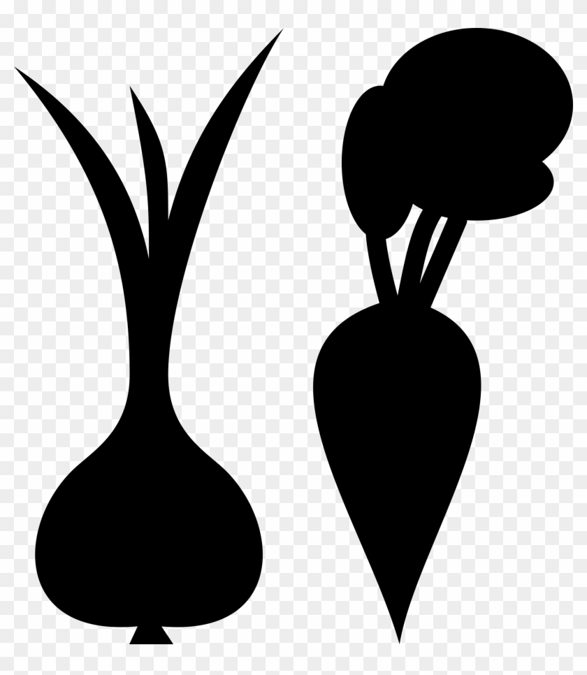 Clip Freeuse Library Big Image Png - Vegetable Black Clip Art Transparent Png