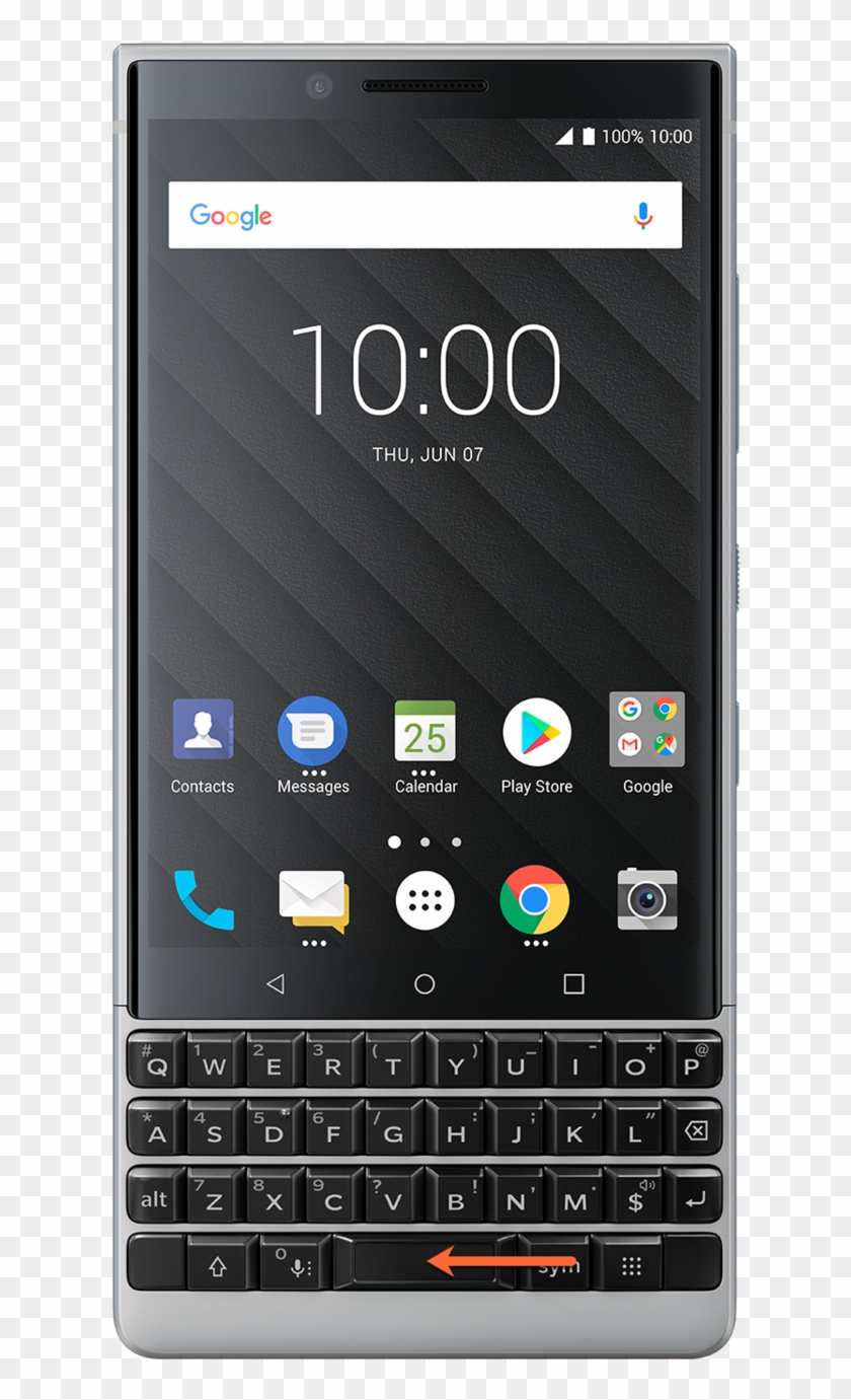 How To Set Up The Fingerprint Sensor On The Blackberry - Blackberry Key2 Clipart #994039