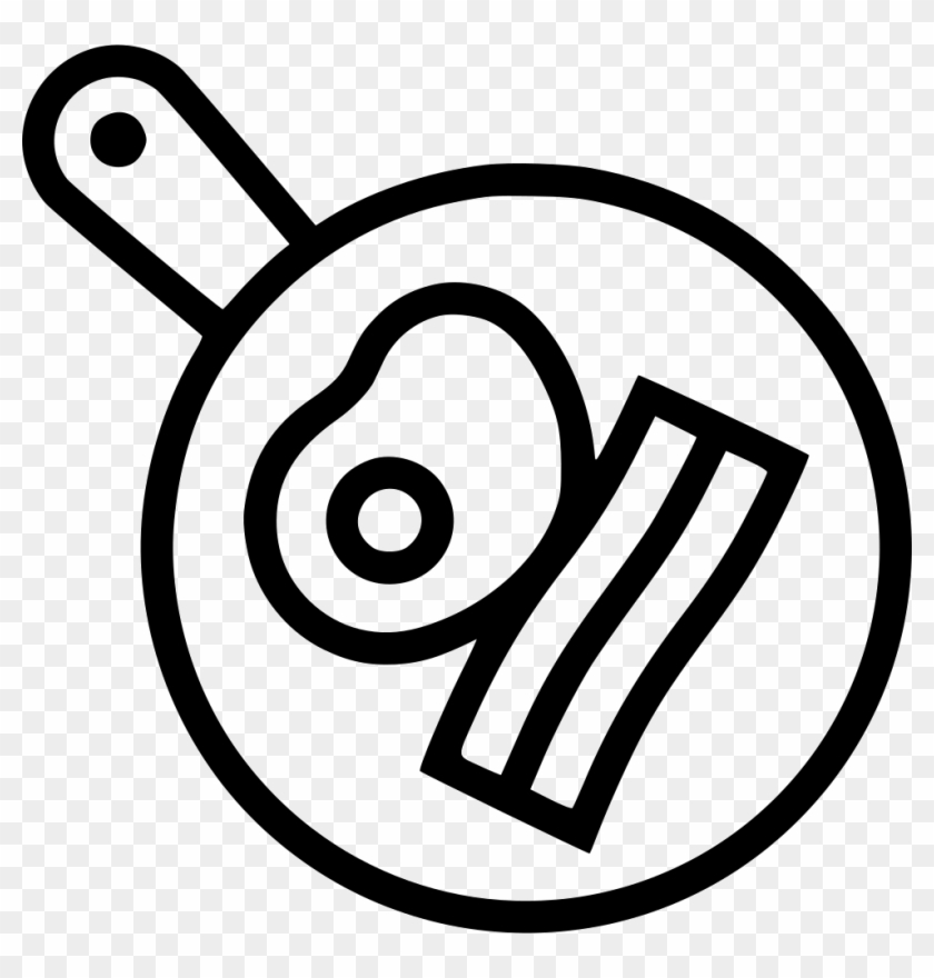 Png File Svg - Bacon And Eggs Drawing Clipart
