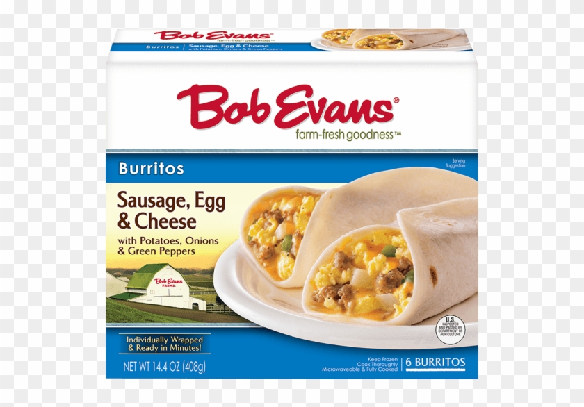 Bob Evans Sausage Egg And Cheese Burrito Clipart