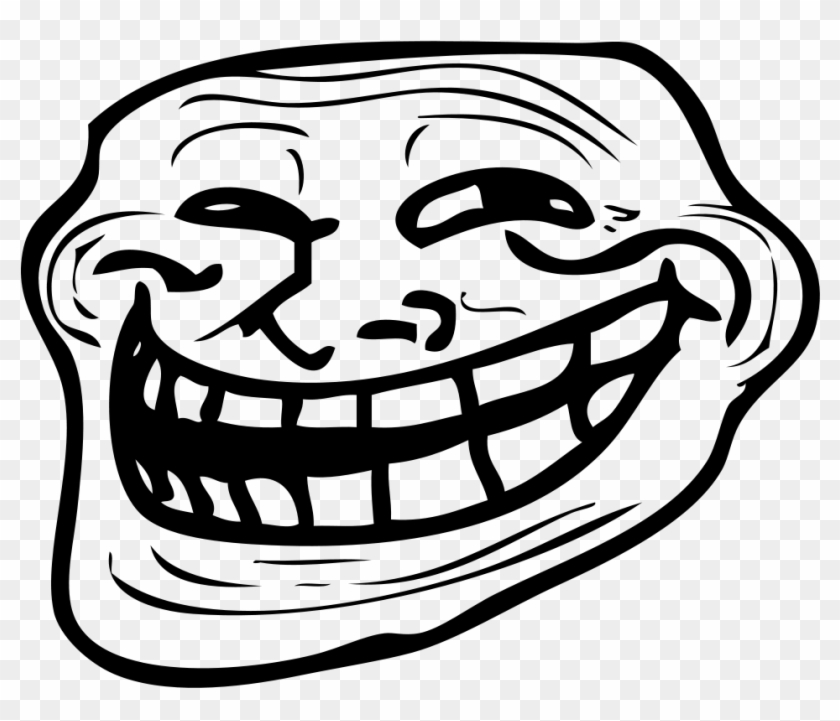 Internet Troll Trollface Rage Comic Internet Meme - Troll Face Clipart #994159