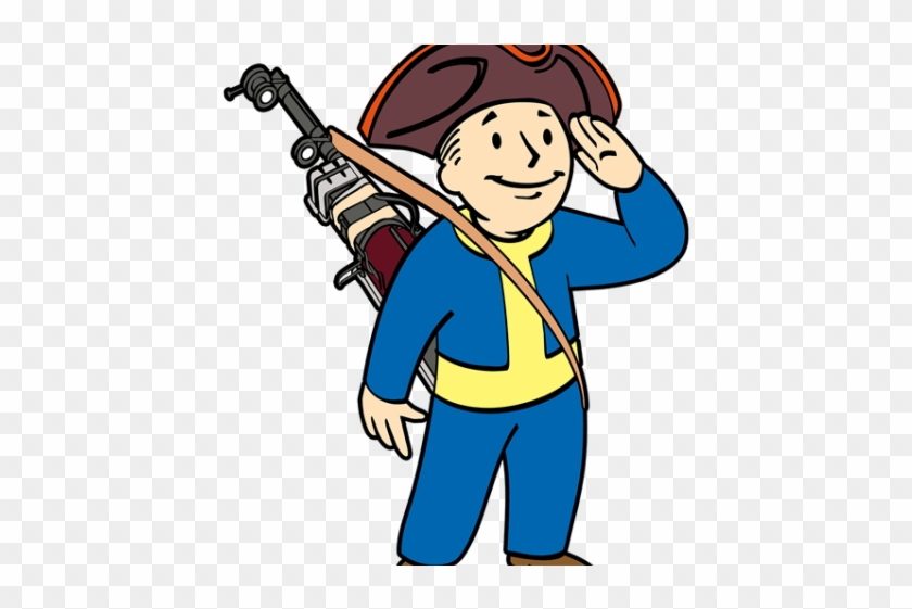 Fallout Cliparts - Transparent Fallout Vault Boy Logo - Png Download