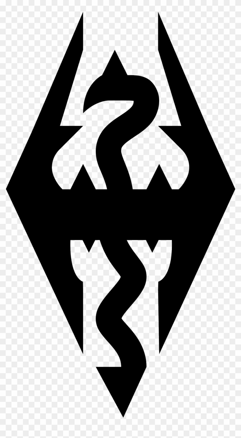 Skyrim Map Icons Png - Skyrim Symbol Png Clipart