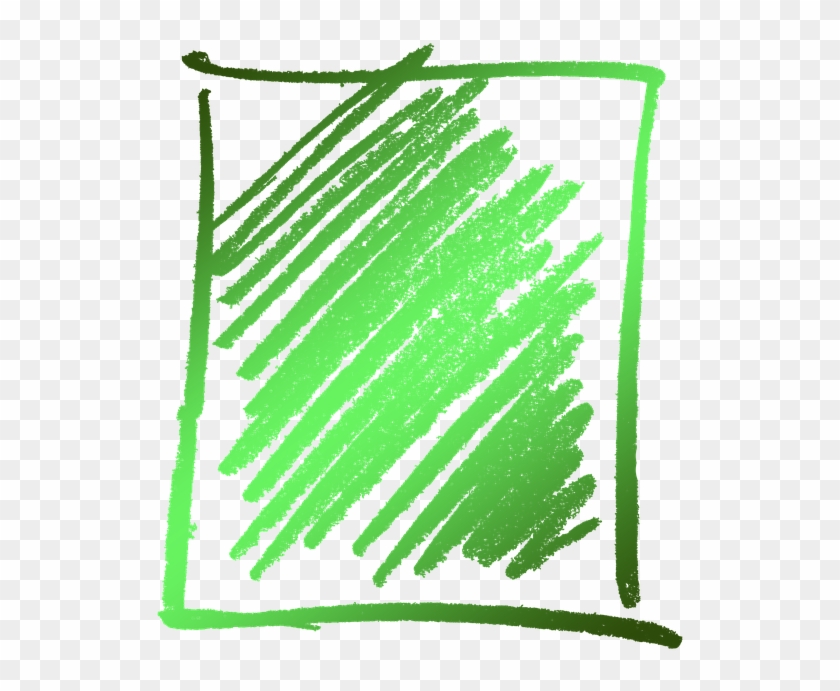 Box, Hatch, Doodle, Frame, Scratches, Oblique - Griffonnage Png Clipart