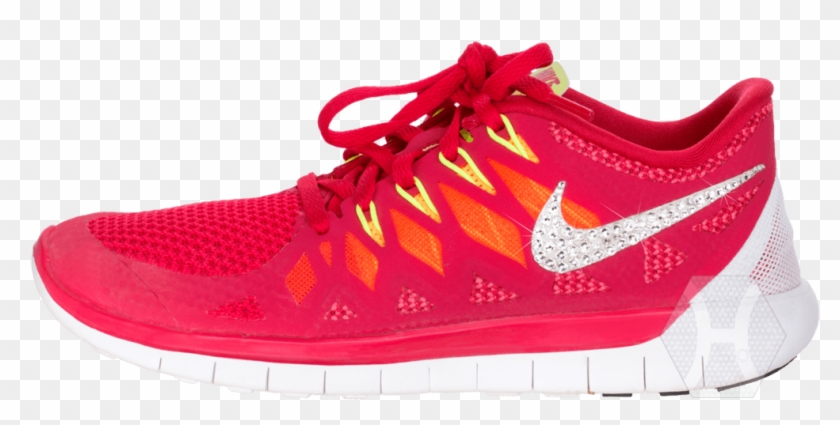 Running Shoes Png Free Download - Red Nike Shoes Png Clipart #995647