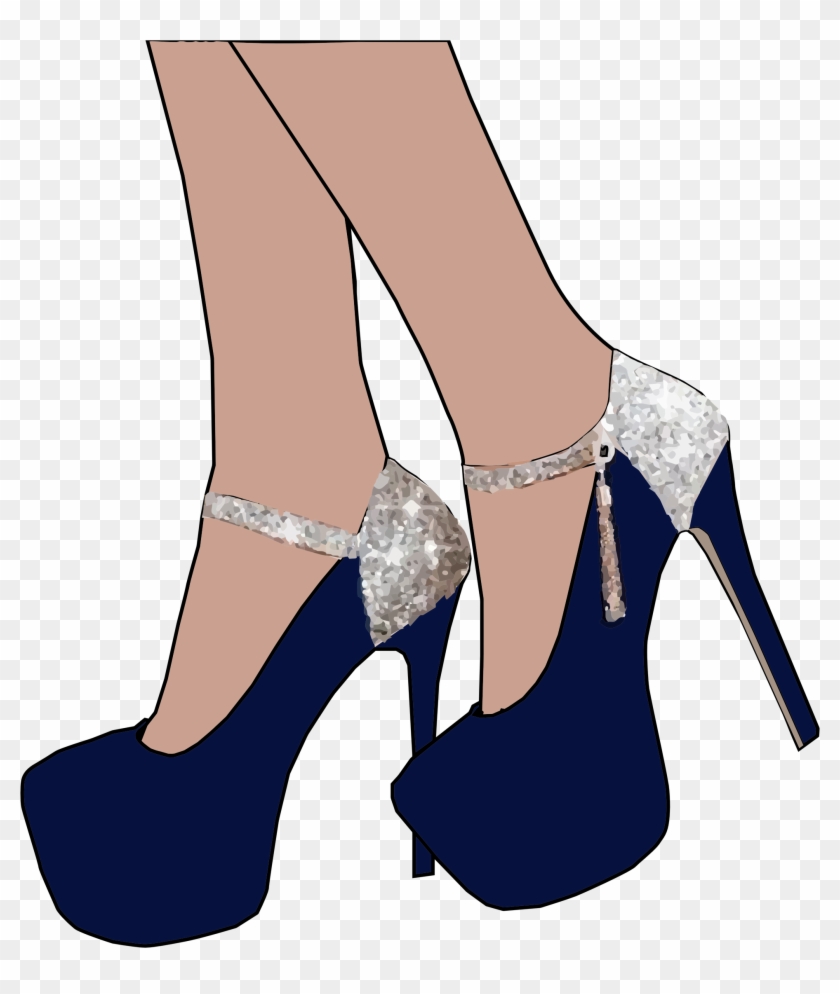 This Free Icons Png Design Of Sparkly Women's Shoes Clipart #995816