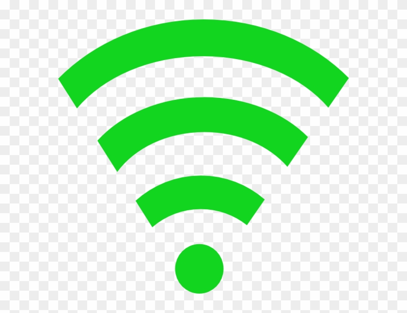 Green Wifi Link Clip Art At Clipartimage - Red Wifi Icon Png Transparent Png #995994