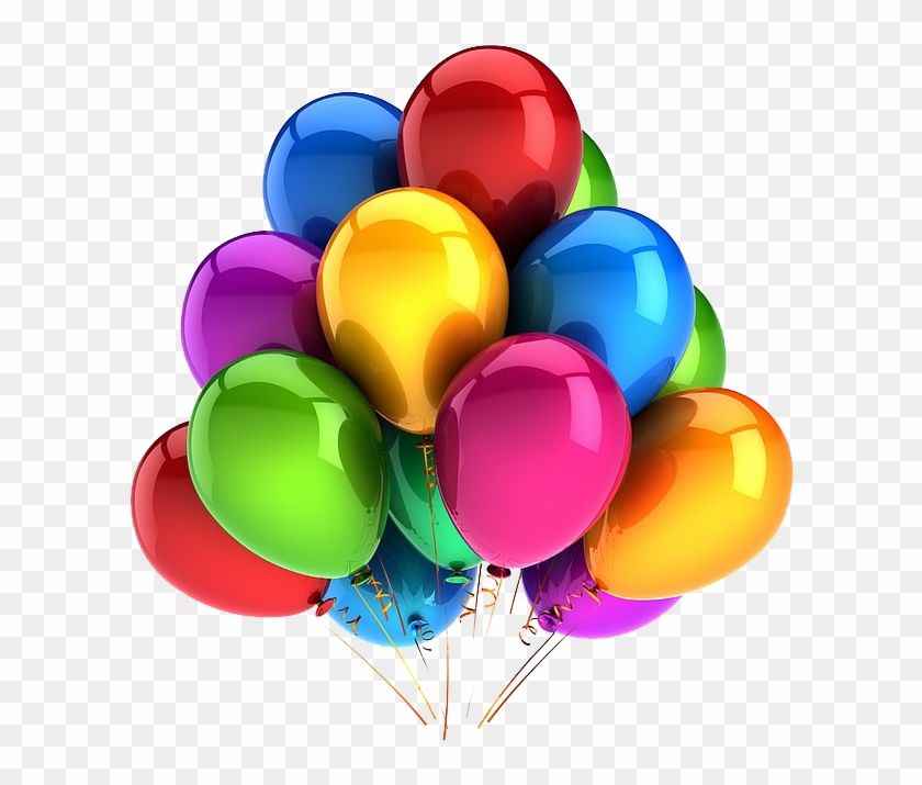 Party Balloons Png - Birthday Wishes With Balloons Clipart