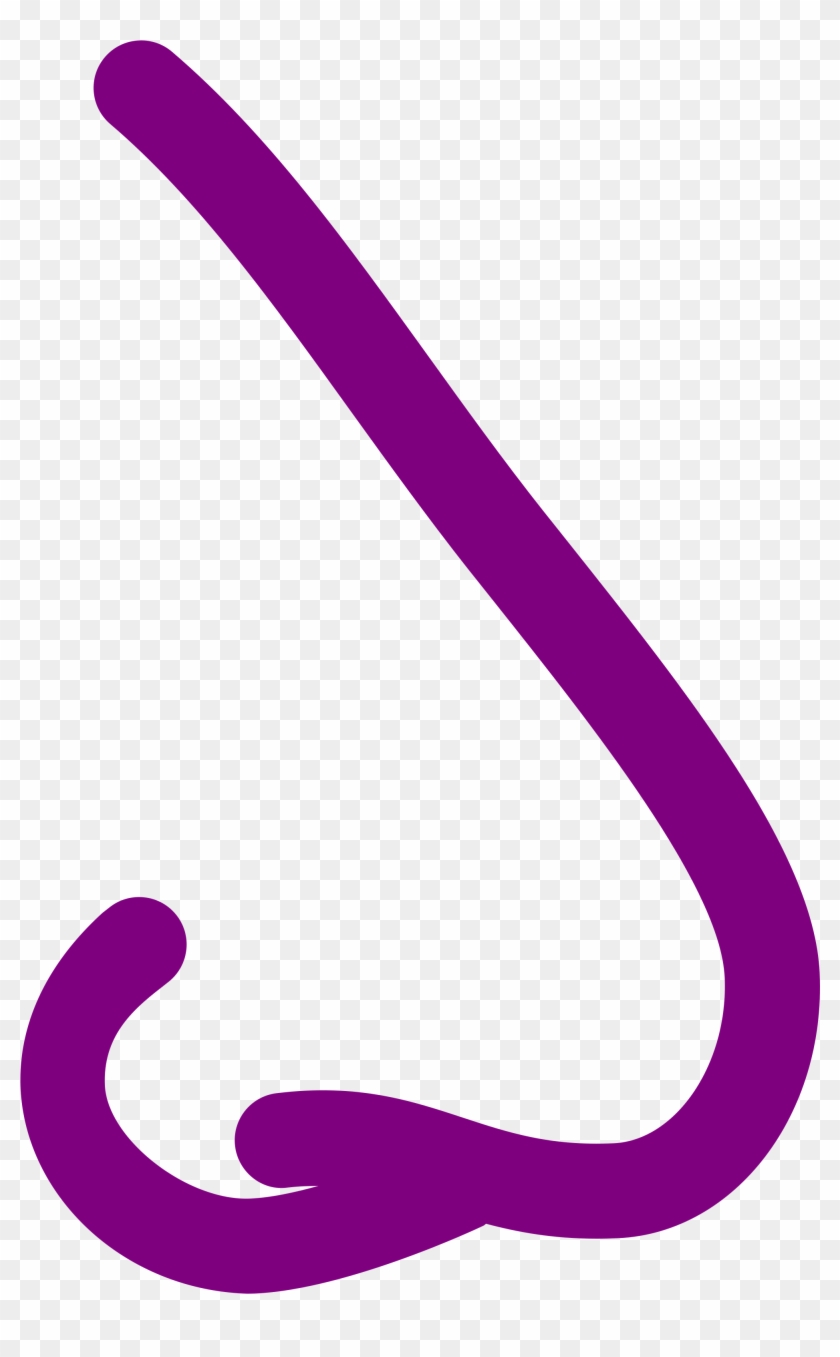 Open - Purple Nose Png Clipart