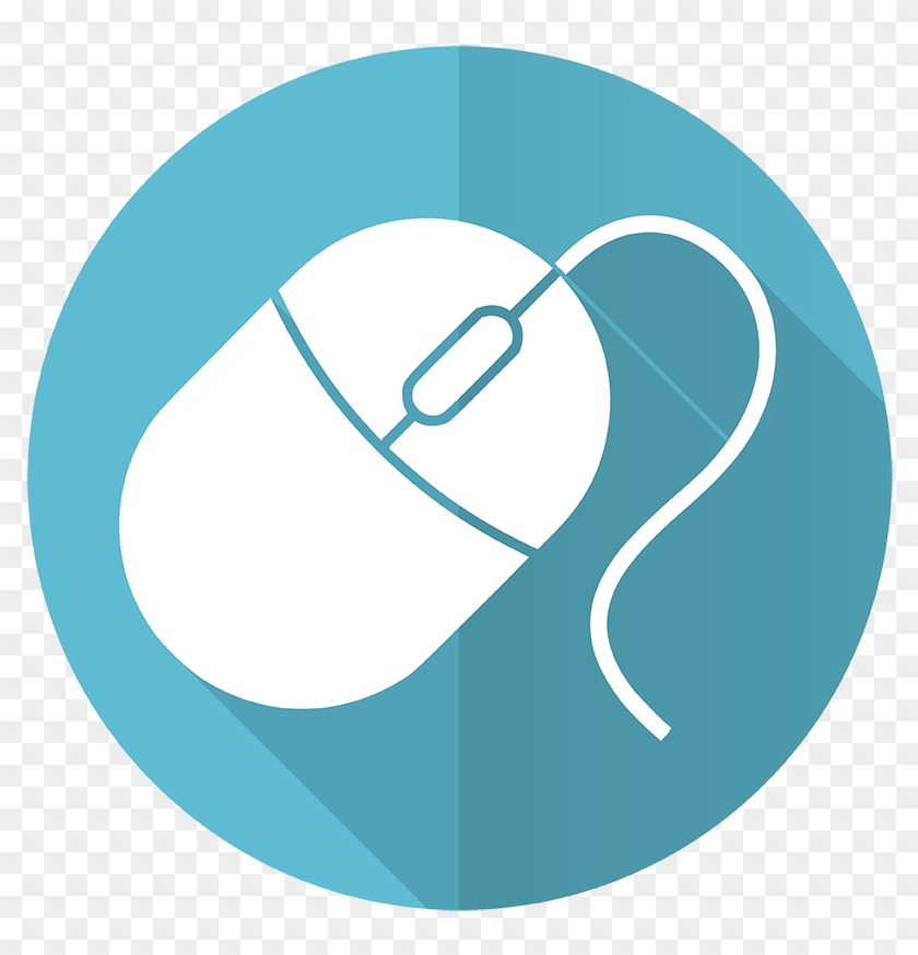 Computer Mouse Icon Free Download - Computer Mouse Flat Icon Clipart